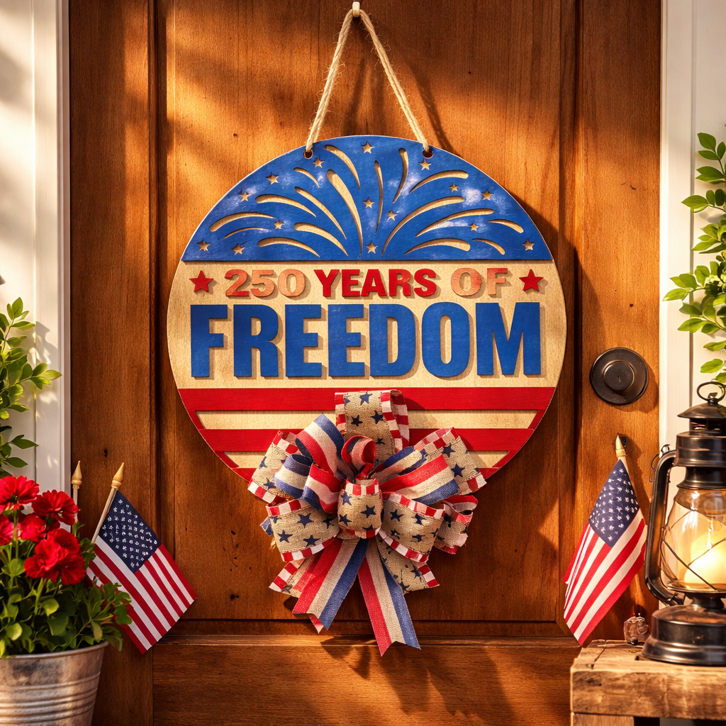 Freedom Door Sign