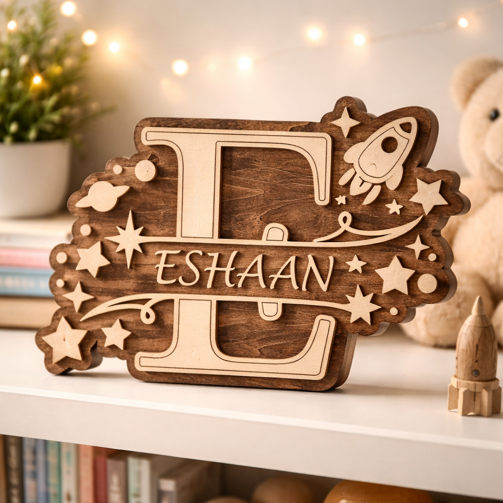 Children's Name Plaque