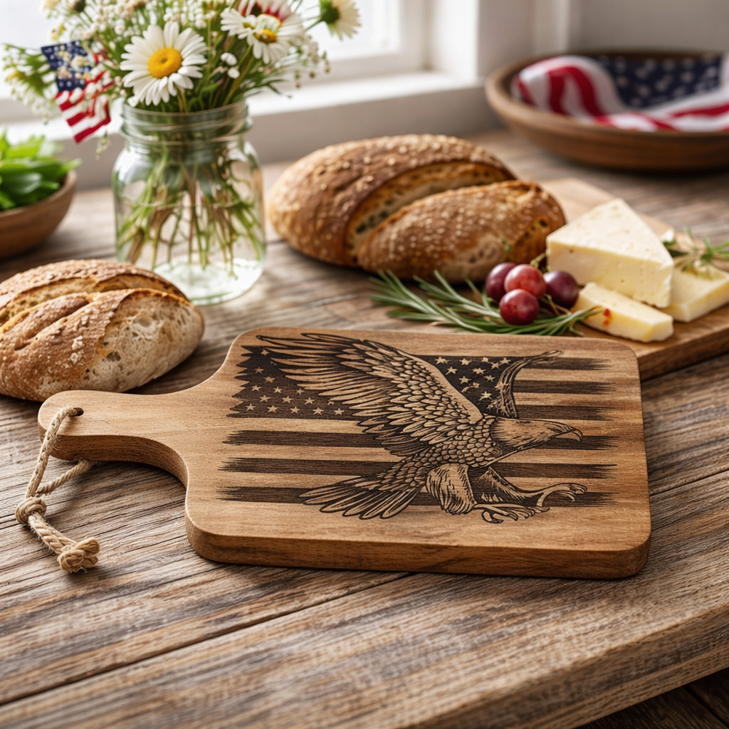 Patriotic Charcuterie Board