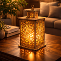 Elegant Wood Lantern