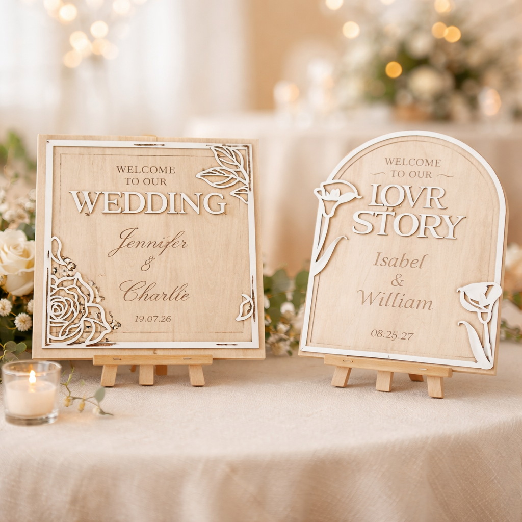 Wedding Welcome Plaque