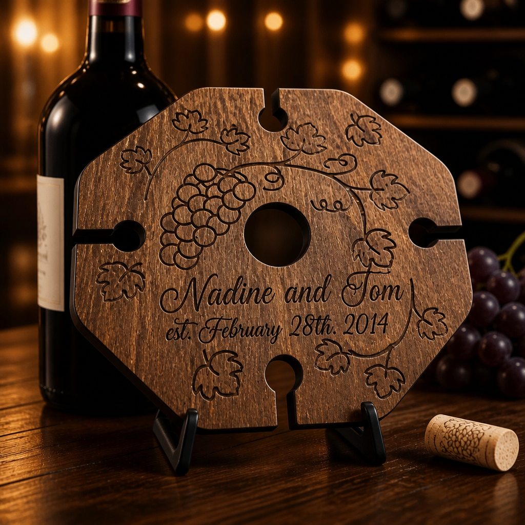 Personalized Wine Caddy