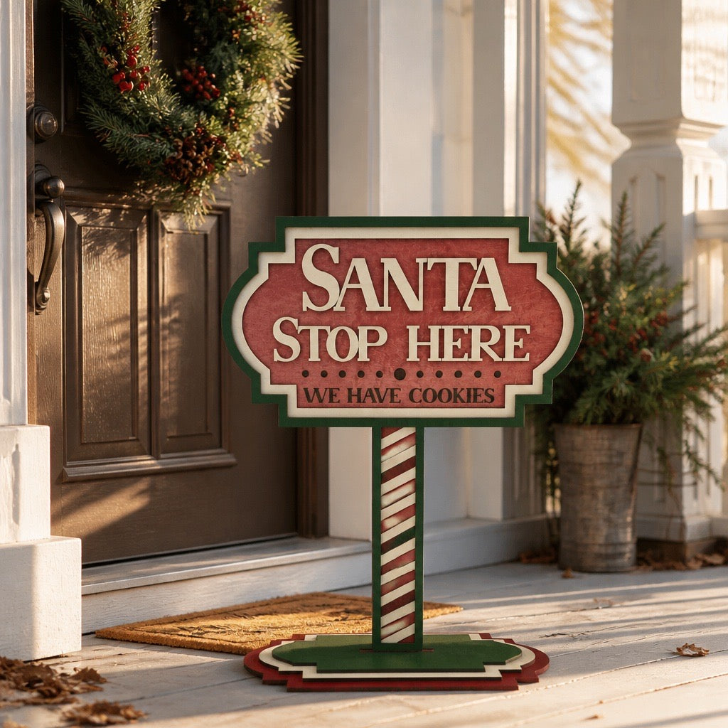 Fun and Festive Christmas Table Signs