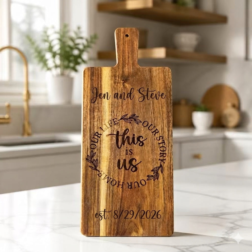 "This is Us" Charcuterie Cutting Board
