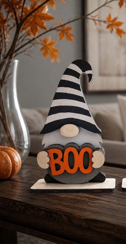 Spooky Little Gnome Shelf Sitters