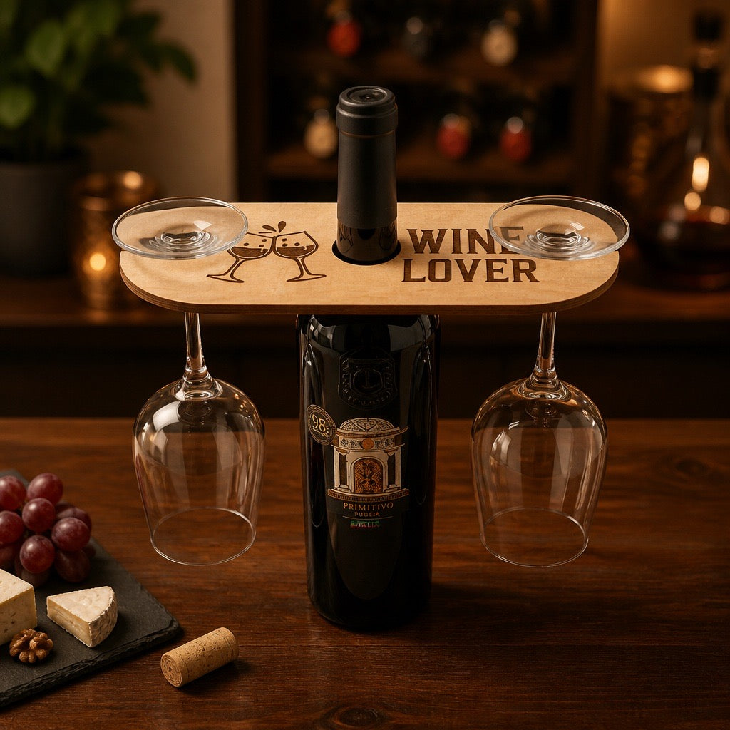 'Wine Lover' Wine Caddy