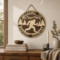 'Welcome To Bigfoot Country' Door Plaque