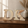 3D Initial Wall Plaques