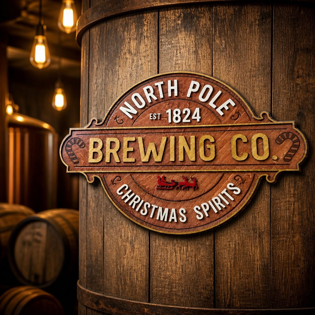 North Pole Brewing Company Wall Plaque
