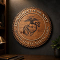 Military and First Responders Badge Wall Plaques