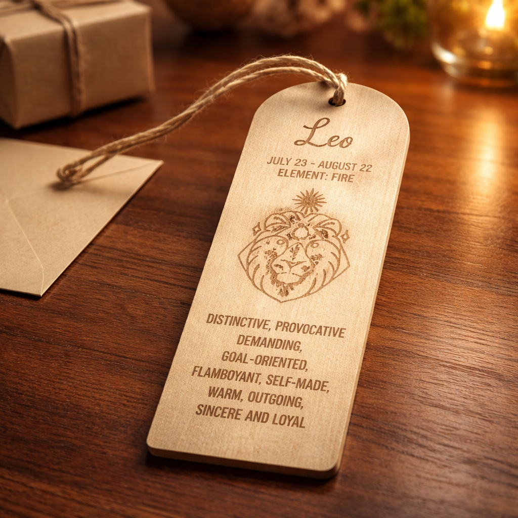 Custom Wooden Bookmarks