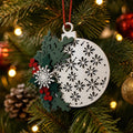 Handcrafted Layered Wood Ornaments