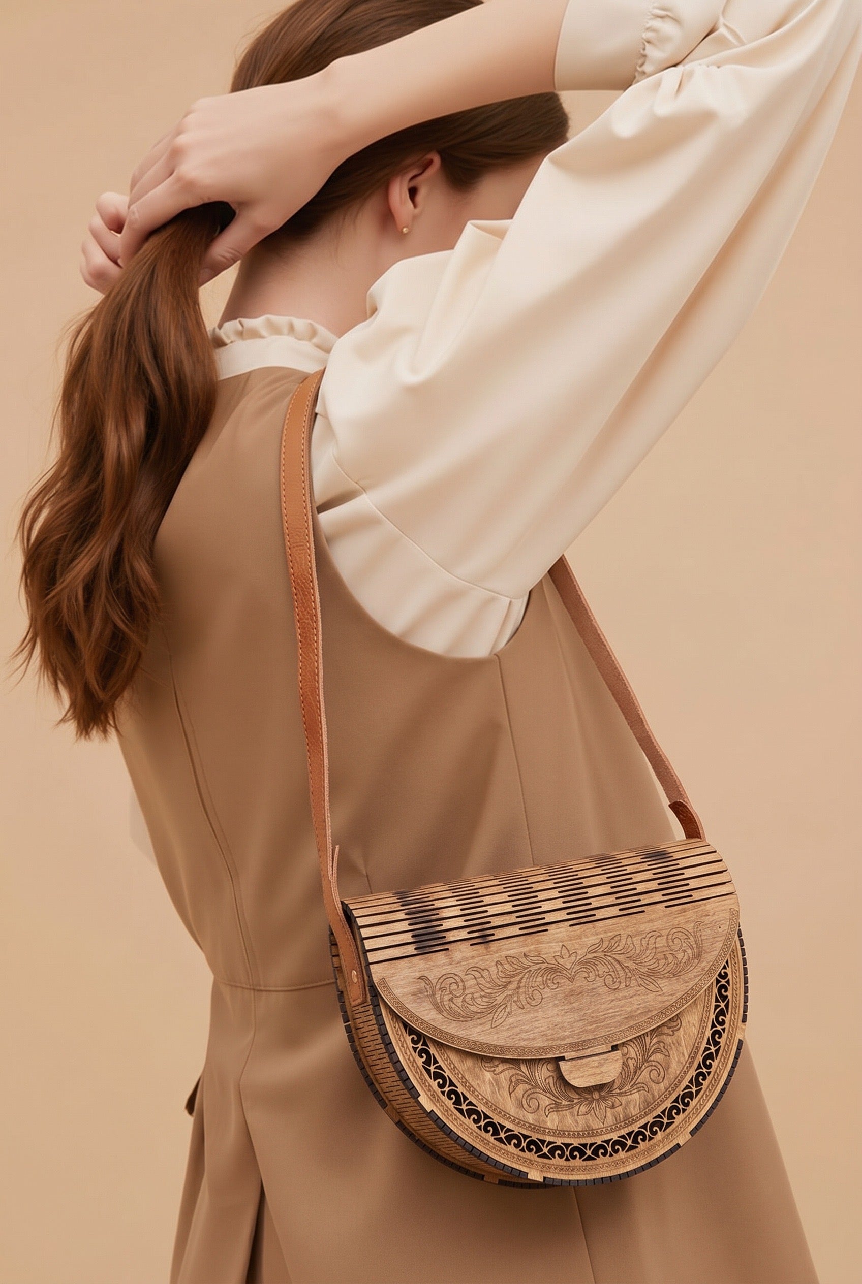 Handcrafted Wood Purses
